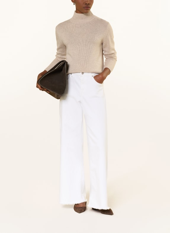 darling harbour Cashmere-Pullover Sand Melange