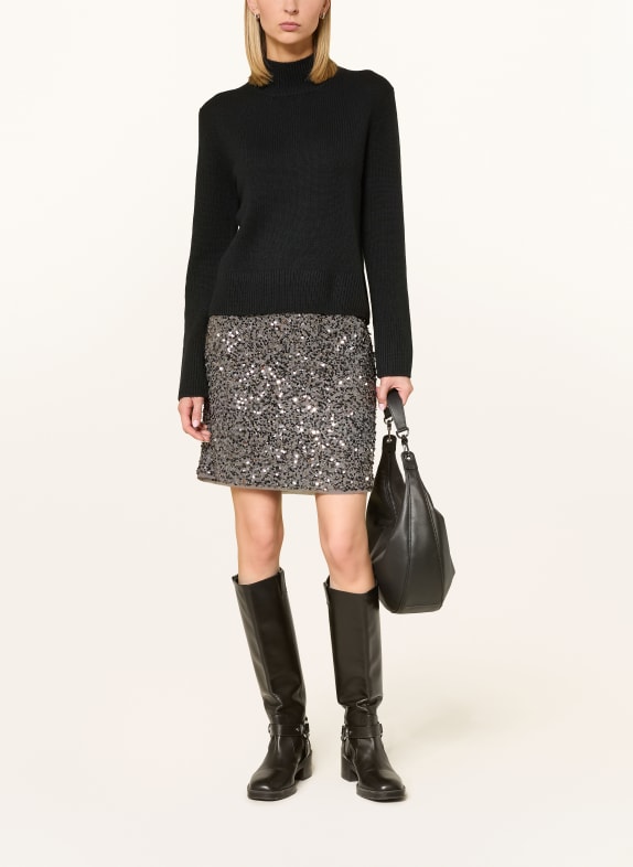 darling harbour Cashmere-Pullover BLACK