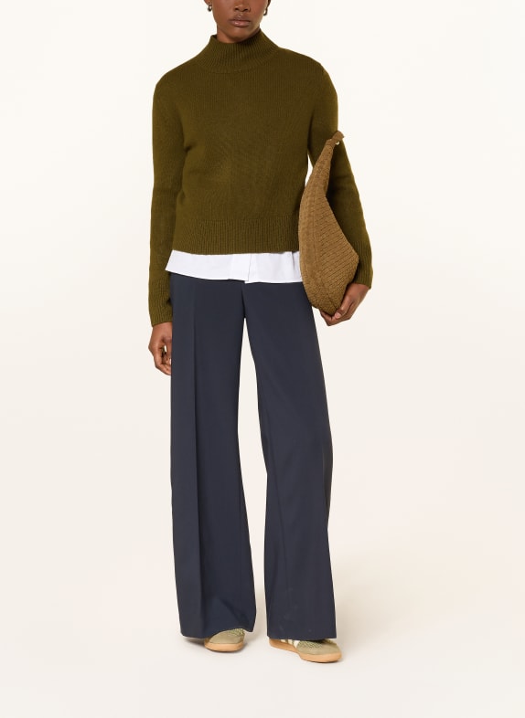 darling harbour Cashmere-Pullover OLIVE