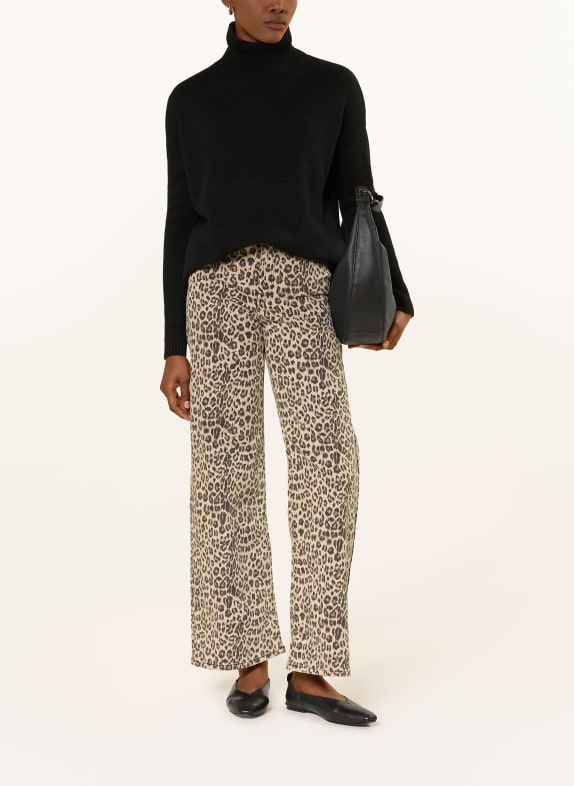darling harbour Pullover mit Cashmere BLACK