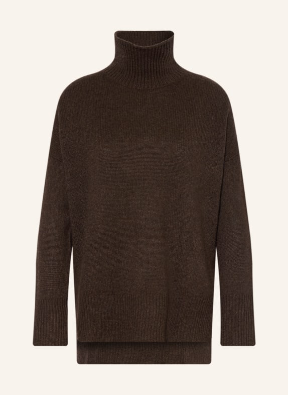 darling harbour Cashmere sweater chocolate melange