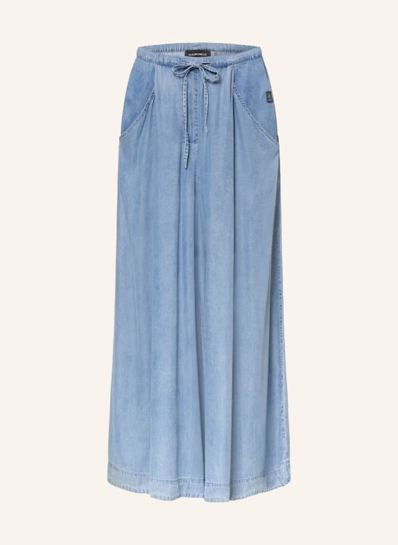 ELIAS RUMELIS HERMA-broek in jeanslook BLAUW