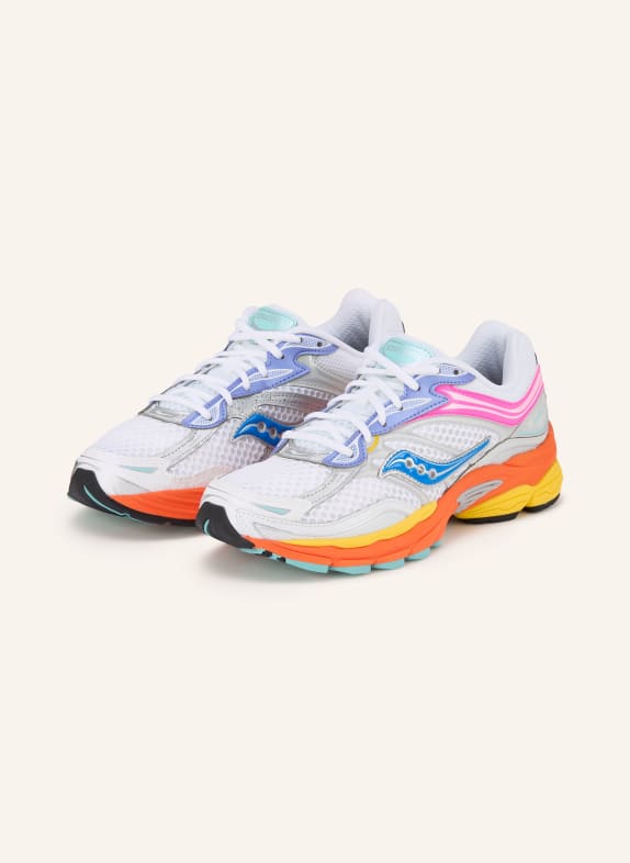 saucony Sneaker PROGRID OMNI 9 WEISS / PINK / BLAU