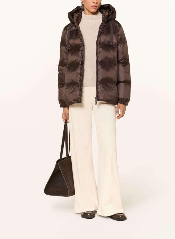 darling harbour Steppjacke DARK BROWN