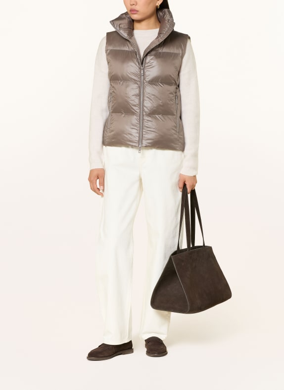 darling harbour Steppweste TAUPE