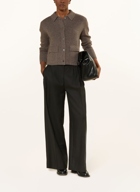 darling harbour Strickjacke mit Cashmere truffle melange