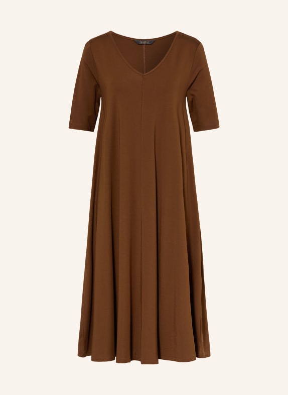 Herrlicher Jerseyjurk VIANNE MARRON FONCÉ