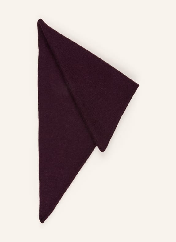darling harbour Dreieckstuch mit Cashmere PLUM