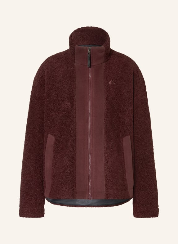 Schöffel KALMOR Teddy Fur Jacket DARK RED