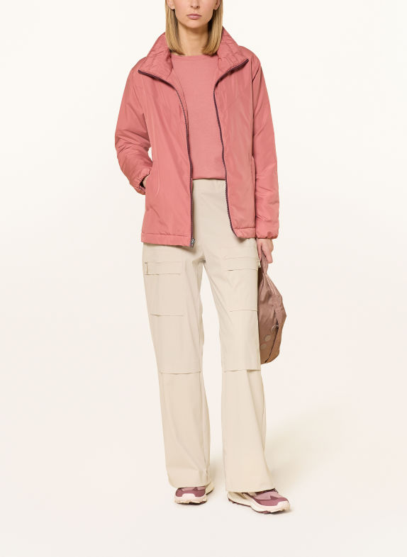 Schöffel REFOCA 2-in-1 jacket DARK RED / LIGHT RED