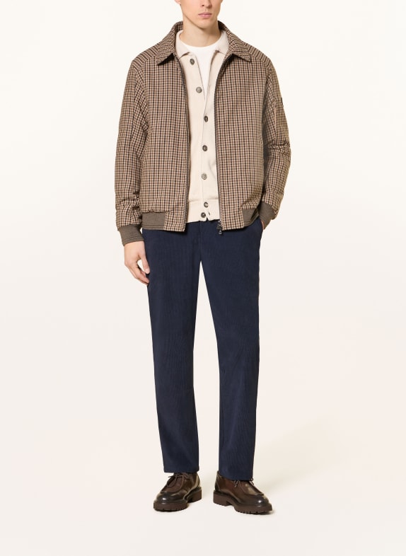 BOGNER Pantaloni din velur BARNY Regular Fit ALBASTRU ÎNCHIS