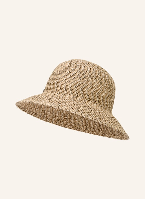 LOEVENICH chapeau de paille MARRON CLAIR