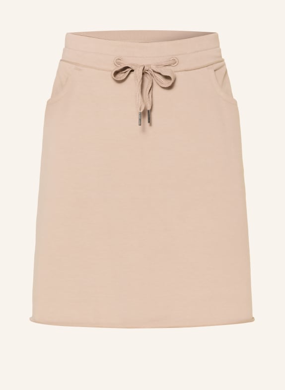 ELBSAND MARA Sweat Skirt BEIGE