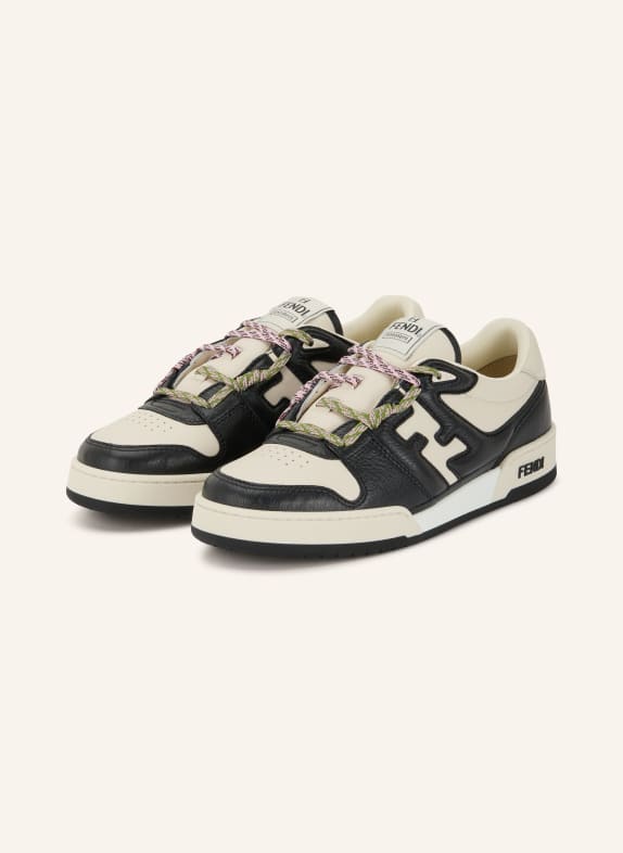FENDI Sneaker SCHWARZ / CREME