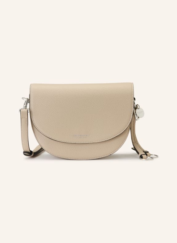 SEIDENFELT Umhängetasche LOHJA BEIGE / SILBER