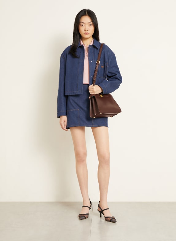 FENDI Handväska PEEKABOO ISEEU BRUN / GULD