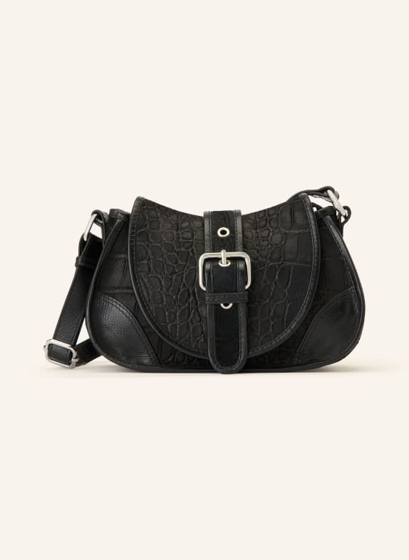 NÚNOO Umhängetasche MARIA SCALE SMALL SCHWARZ