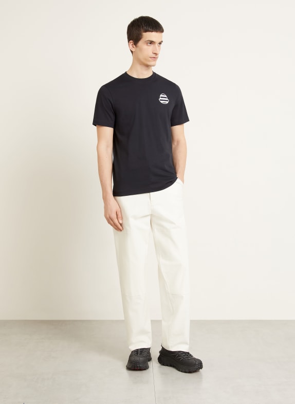 MONCLER T-Shirt DUNKELBLAU