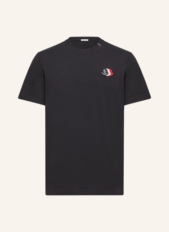 MONCLER T-Shirt DUNKELBLAU