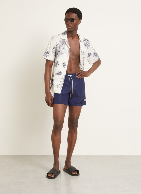 MONCLER Zwemshorts DONKERBLAUW