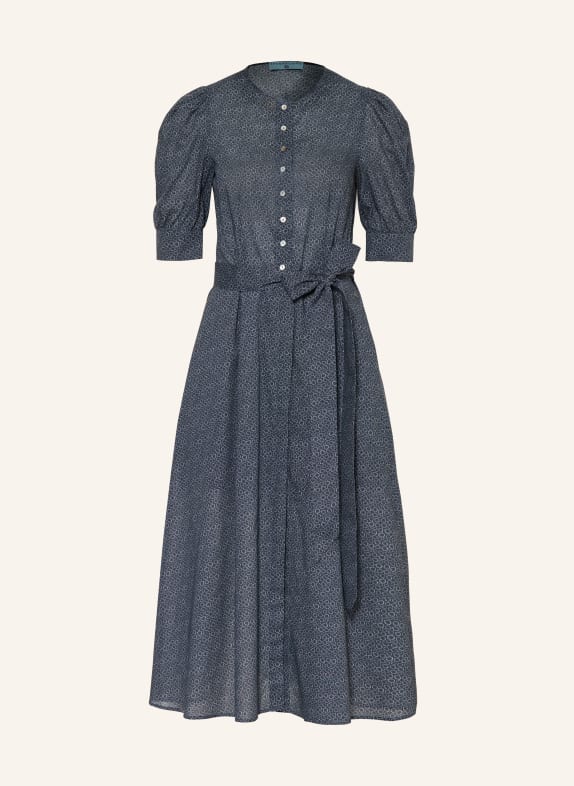 ROCKMACHERIN TULIPA Traditional Dress DARK BLUE / WHITE