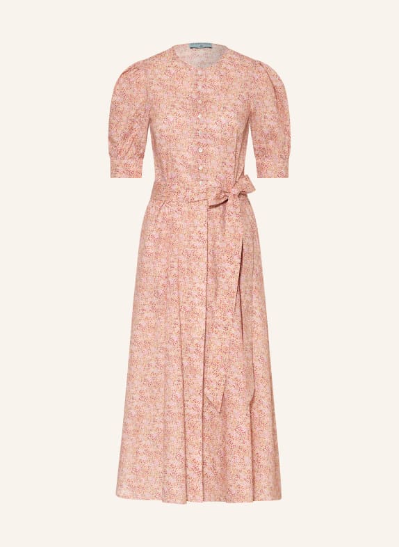 ROCKMACHERIN Sukienka TULIPA ŁOSOSIOWY / MOCNORÓŻOWY / CZERWONY