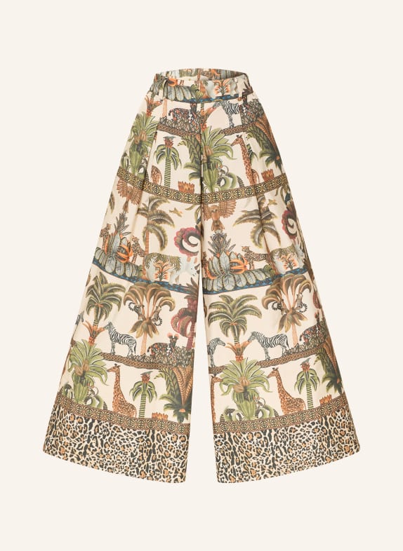 MORE & MORE Culotte GRÜN / BRAUN / BEIGE