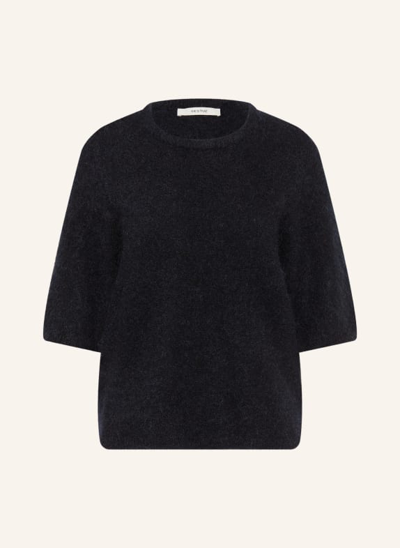 GESTUZ Gebreid shirt GZDEBBIE met mohair DONKERBLAUW