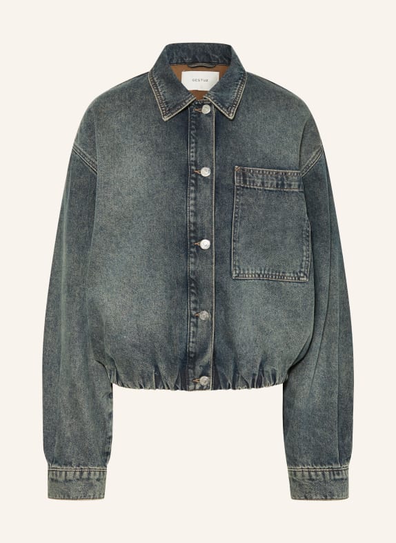 GESTUZ Veste en jean GZSUSARA 109592 Blue/green wash