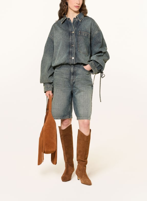 GESTUZ Veste en jean GZSUSARA 109592 Blue/green wash