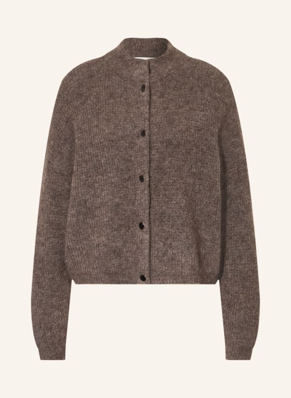 GESTUZ Strickjacke GZDEBBIE mit Mohair BRAUN