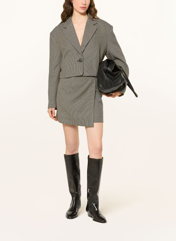 GESTUZ Rok GZCASIA ZWART / BEIGE