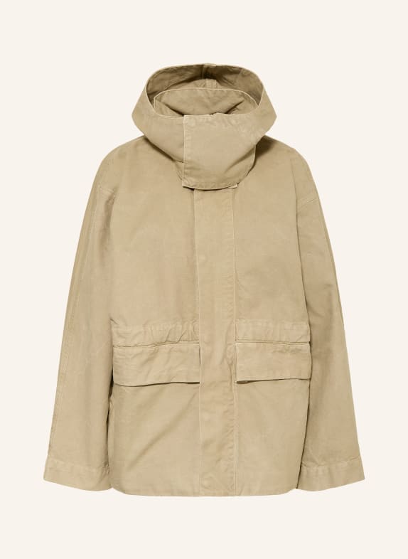 VICTORIA BECKHAM Oversized-Fieldjacket HELLGRÜN