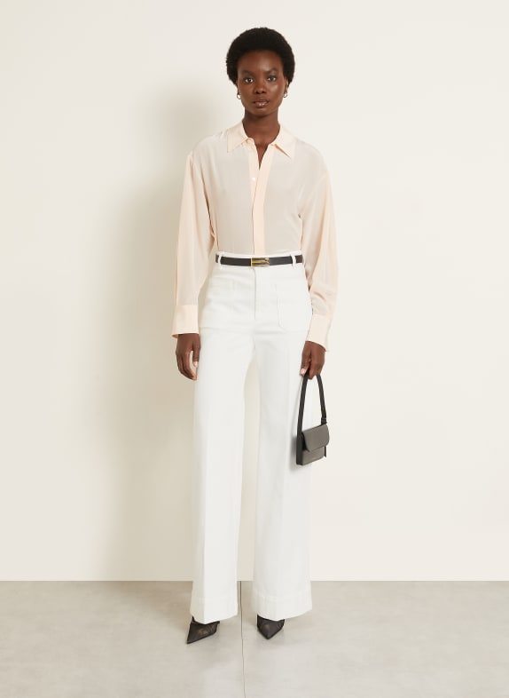 VICTORIA BECKHAM Flared jeans ALINA 8845 WASHED WHITE