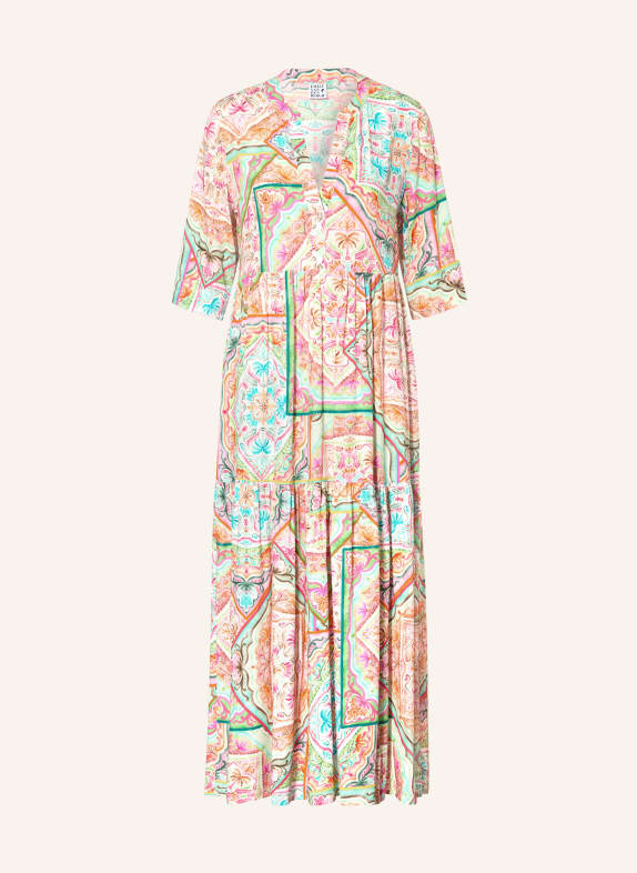 Emily VAN DEN BERGH Robe CRÈME / ROSE FUCHSIA / VERT