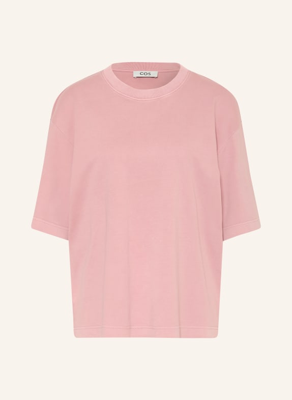 COS Oversized shirt with 3/4 sleeves ROSE