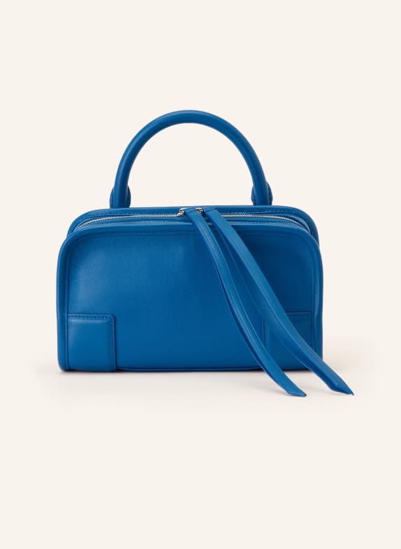 LOEWE Torba na ramię AMAZONA 180 MINI NIEBIESKI / SREBRNY