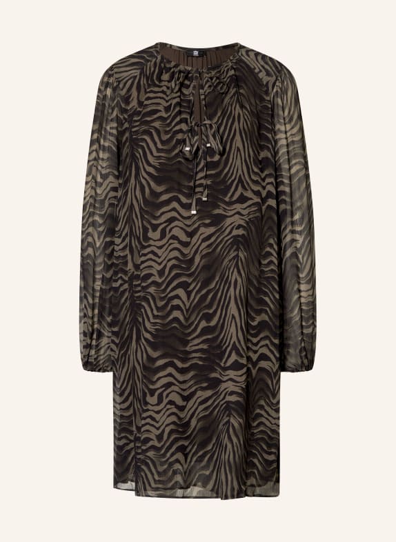 RIANI Dress DARK GRAY / TAUPE / BLACK
