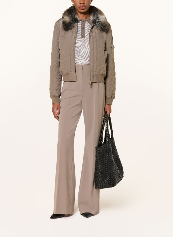 RIANI Broek TAUPE