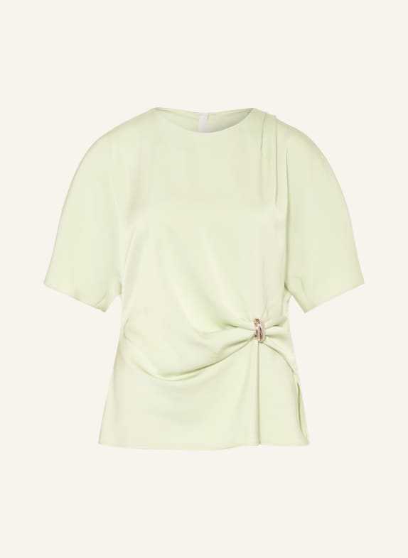 RIANI Blusenshirt aus Satin HELLGRÜN
