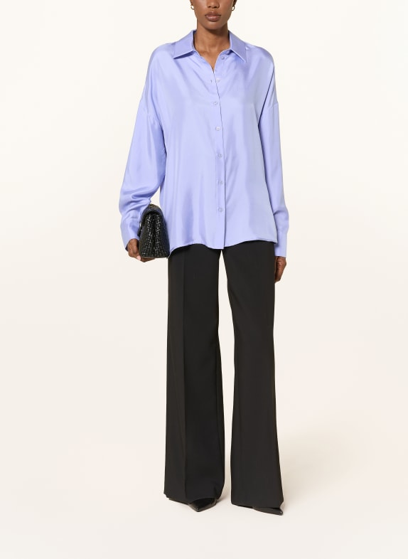 RIANI Zijden blouse BLAUW