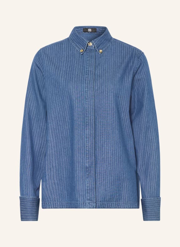 RIANI Jeansbluse DUNKELBLAU / BLAU