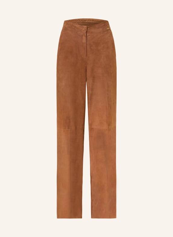 RIANI Lederhose COGNAC