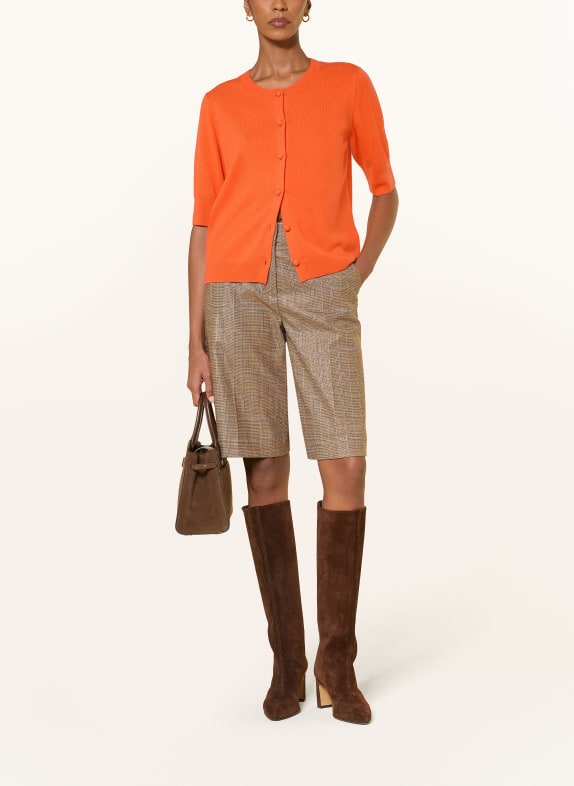 RIANI Vest met kasjmier ORANJE