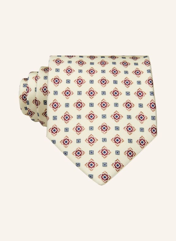 PAUL Tie CREAM / DARK GRAY / DARK RED