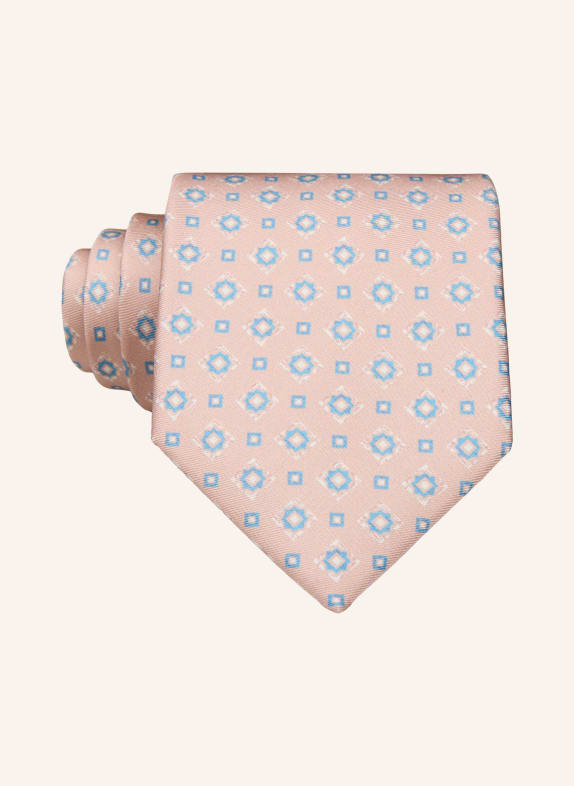 PAUL Tie LIGHT ORANGE / LIGHT BLUE
