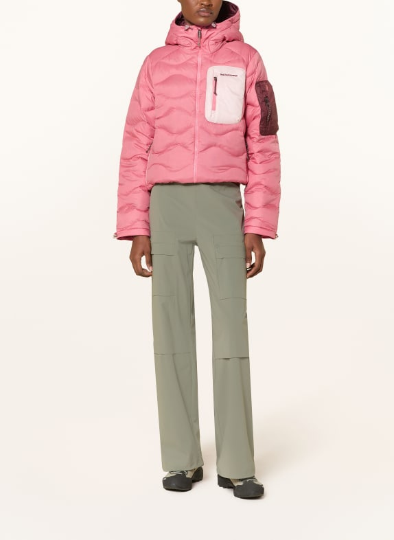 Peak Performance Daunenjacke HELIUM UTILITY HELLROT / HELLROSA / DUNKELROT