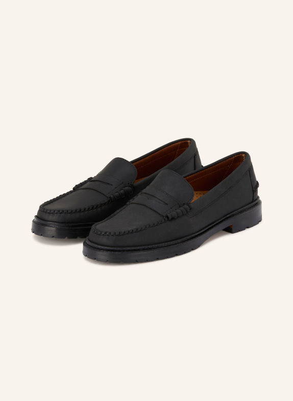 SEBAGO Penny loafers DAXTON CZARNY