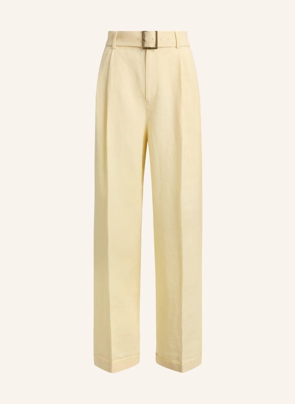 POLO RALPH LAUREN linnen broek GEEL