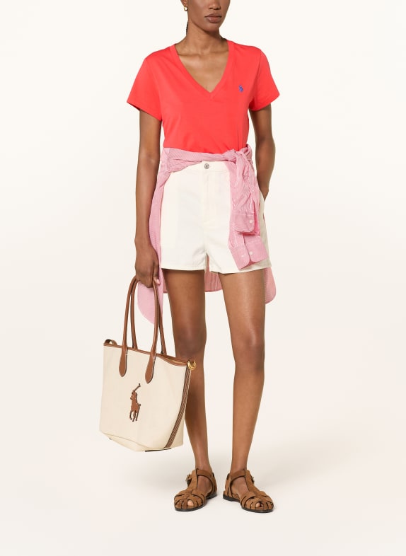 POLO RALPH LAUREN T-Shirt ROT / DUNKELBLAU